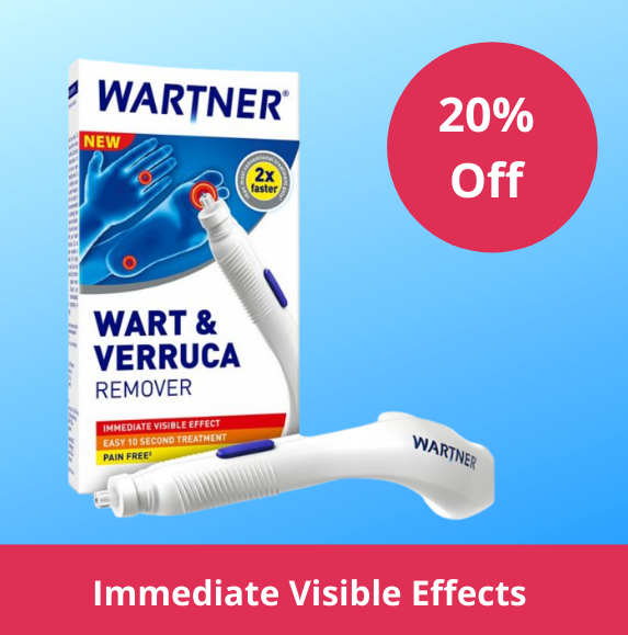 Quickly and easily remove warts and verrucas with Wartner Wart &amp; Verruca Cryo Freeze and now with 20% off! pos.li/2j90ax #wartner #verrucas #warts #pharmacy #nhs
