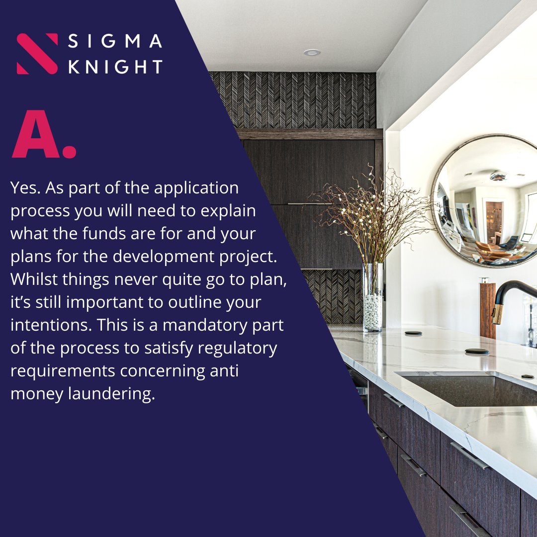SigmaKnight__'s tweet image. It’s Q&amp;amp;A Thursday, this week we answer the question ‘When applying for development finance, will I have to explain how the funds will be used?’

#Development #DevelopmentFinance #PropertyDevelopment