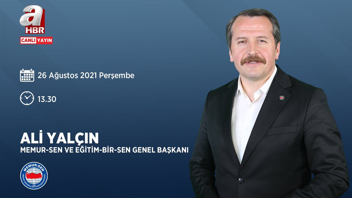 MemurSenKonf's tweet photo. Memur-Sen Genel Başkanı @_aliyalcin_
, 6. Dönem Toplu Sözleşme sonucuna ilişkin A Haber canlı yayınında değerlendirmelerde bulunacaktır.

🕛 13.30
📺 @Ahaber https://t.co/t4zBA0RKtj