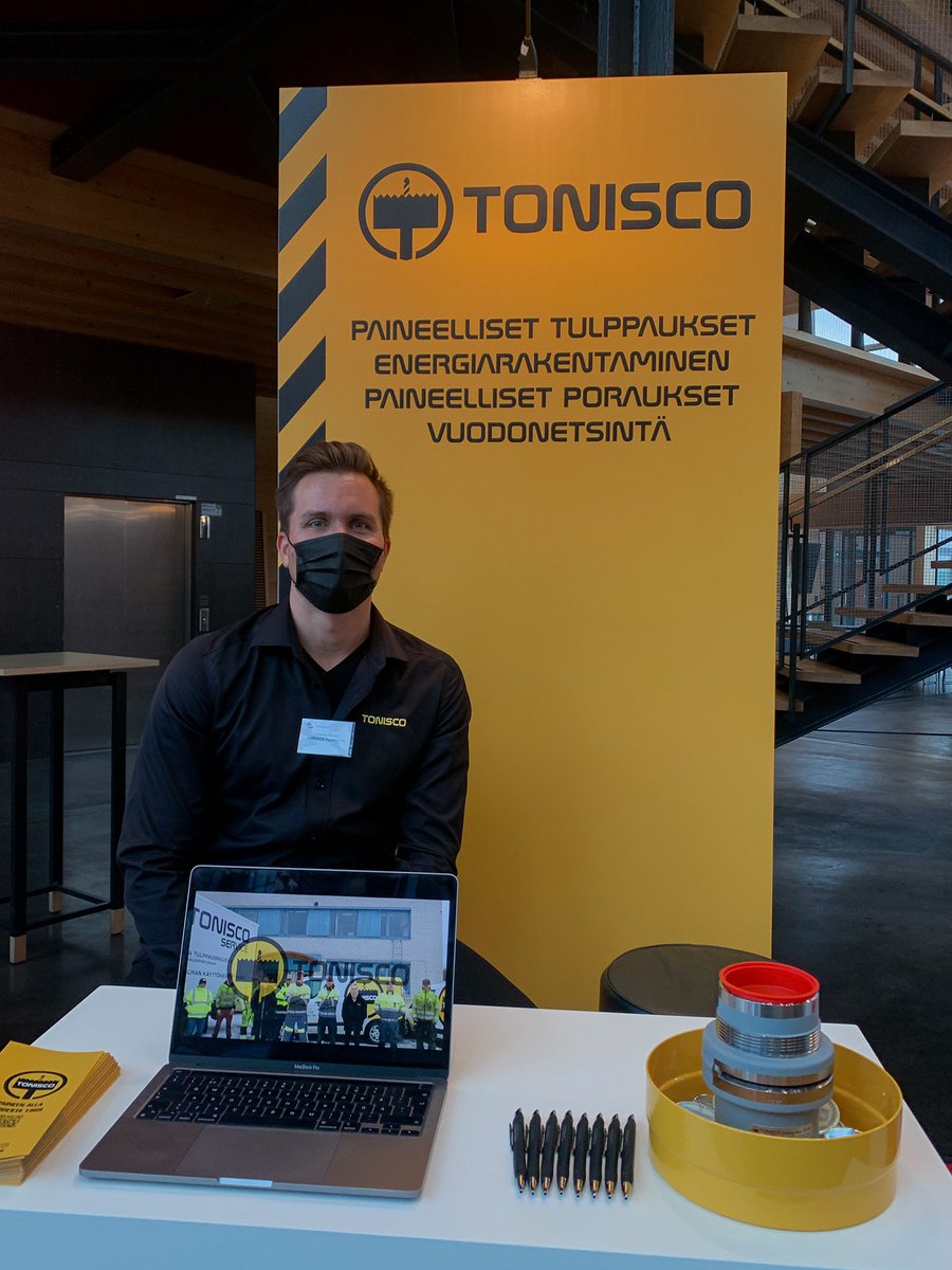 Kaukolämpöpäivät 2021 - Kiva nähdä taas ihan kasvotustsen tuttuja ja tuntemattomia ja keskustella tärkeistä aiheista. #kaukolämpöpäivät2021 #Tonisco