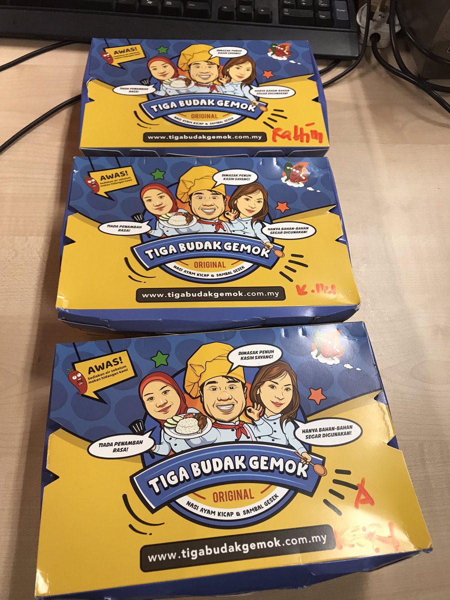 uncle_rah7's tweet photo. Lunch 3 dak gomok! Packaging baru . Isi sama . Harga pn naik dri sebelum.. hmmm acano tuu https://t.co/R1G1iZ08Sl