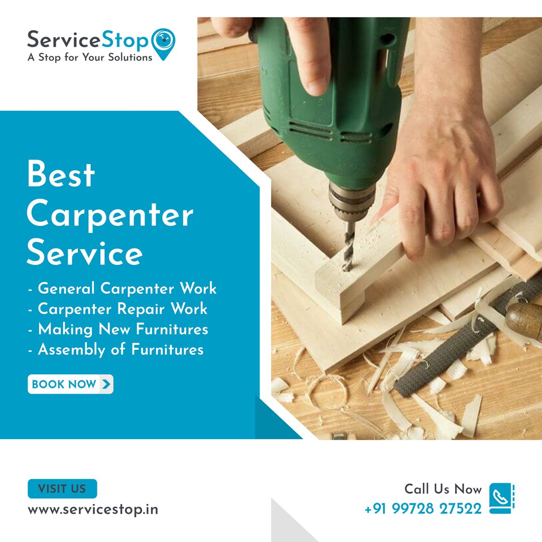 servicestop_in's tweet image. Looking for best professional for #carpenterservices? Well, your search is over. #ServiceStop provides doorstep #carpenterservice at reasonable &amp;amp; affordable rates. Call Us @ +919972827522 to book a service.