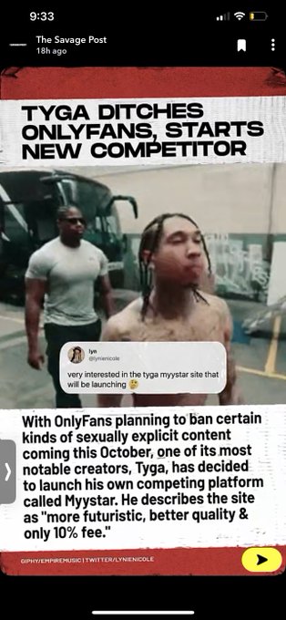 was featured on a snapchat article about tygas new site hahah https://t.co/c7HFhAK1Lh