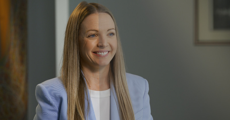 Check out the lighting set up + colour grade we did for a shoot for Domain last month