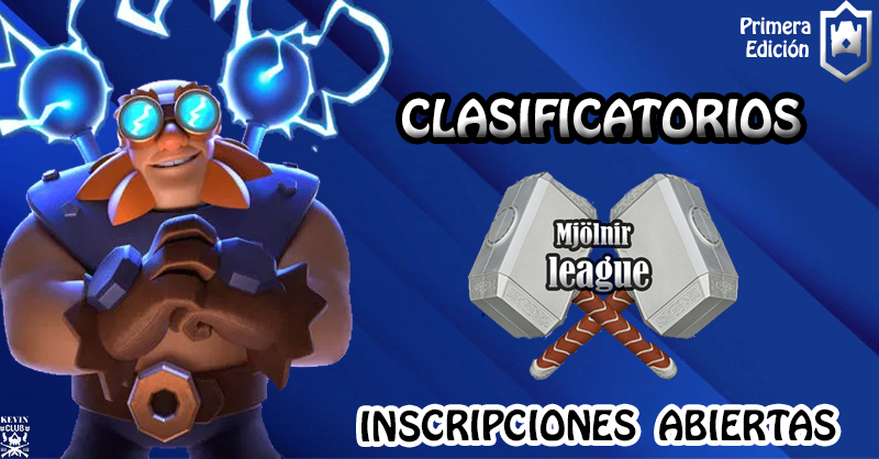 #CR| Mjölnir League 🏆 - 1era Edición✨

Inscripciones Abiertas 🔥

🔰Sin premio 

Requisitos:

- Seguirnos y dar 🔁x❤️ al post
- Seguir a <a href="/KevinRZRS/">Kevin RZ RS</a>
- Seguir a <a href="/DarknessWizards/">Wizards OF Darkness</a> 
- Mencionar a 3 equipos 
- Conseguir 5rts 
- Dar fav ❤️ a este comentario x.com/PicharimaniaCu…