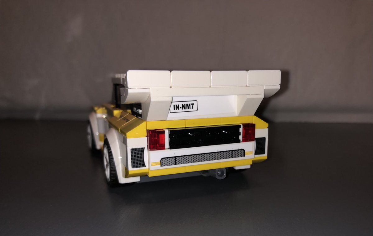 mrh1967's tweet photo. Just finished this great little @LEGO_Group kit @AudiUK Quattro Sport S1 https://t.co/B5uogd6Z3u
