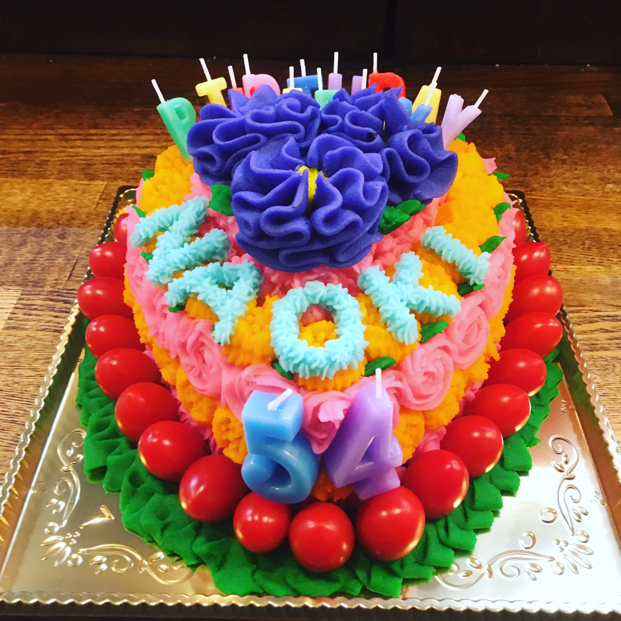 レバニラ定食ｋｅｉ楽 バースデー炒飯のご注文です お誕生日おめでとうございます Kei楽 レバニラ専門店 レバニラ定食kei楽 炒飯ケーキ チャーハンケーキ バースデーチャーハン バースデー炒飯 甘くないケーキ 清瀬飯 東久留米グルメ バズり