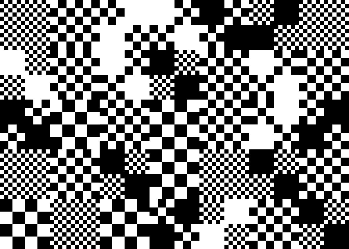 Normformart's tweet photo. 8-Bit Code
Basic patterns with simple shapes work perfectly for packaging design and fabrics decoration.
#normform #pattern #geometric #generativeart  #abstractart #creativecoding #modernart #digitalart #glitchart #mathart  #conceptart #algorithmicart https://t.co/uXLjIHsT6Q