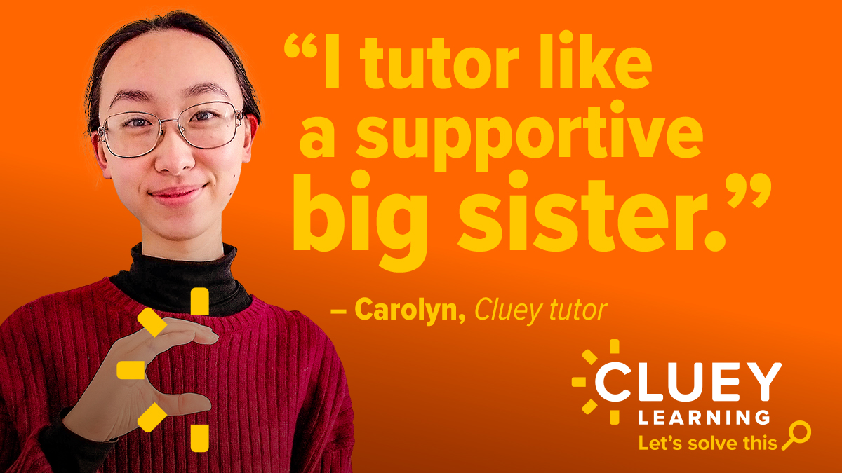 clueylearning's tweet image. Growing up, Carolyn taught her little brother whatever she could; she loved the way his eyes would light up when he learnt something new. Now, she searches for that same look in her students’ eyes, which she always finds, thanks to her motivating and encouraging teaching style.