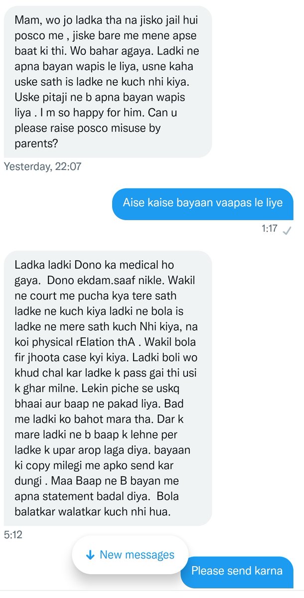 DeepikaBhardwaj's tweet image. He is 20. He spent 4 months in jail for a crime he didn&apos;t do. Girl came to meet him. Father came behind. Then beat her up &amp;amp; got rape case filed under #POCSO. Now all changed their statement. That easy!!!! #PocsoMisuse