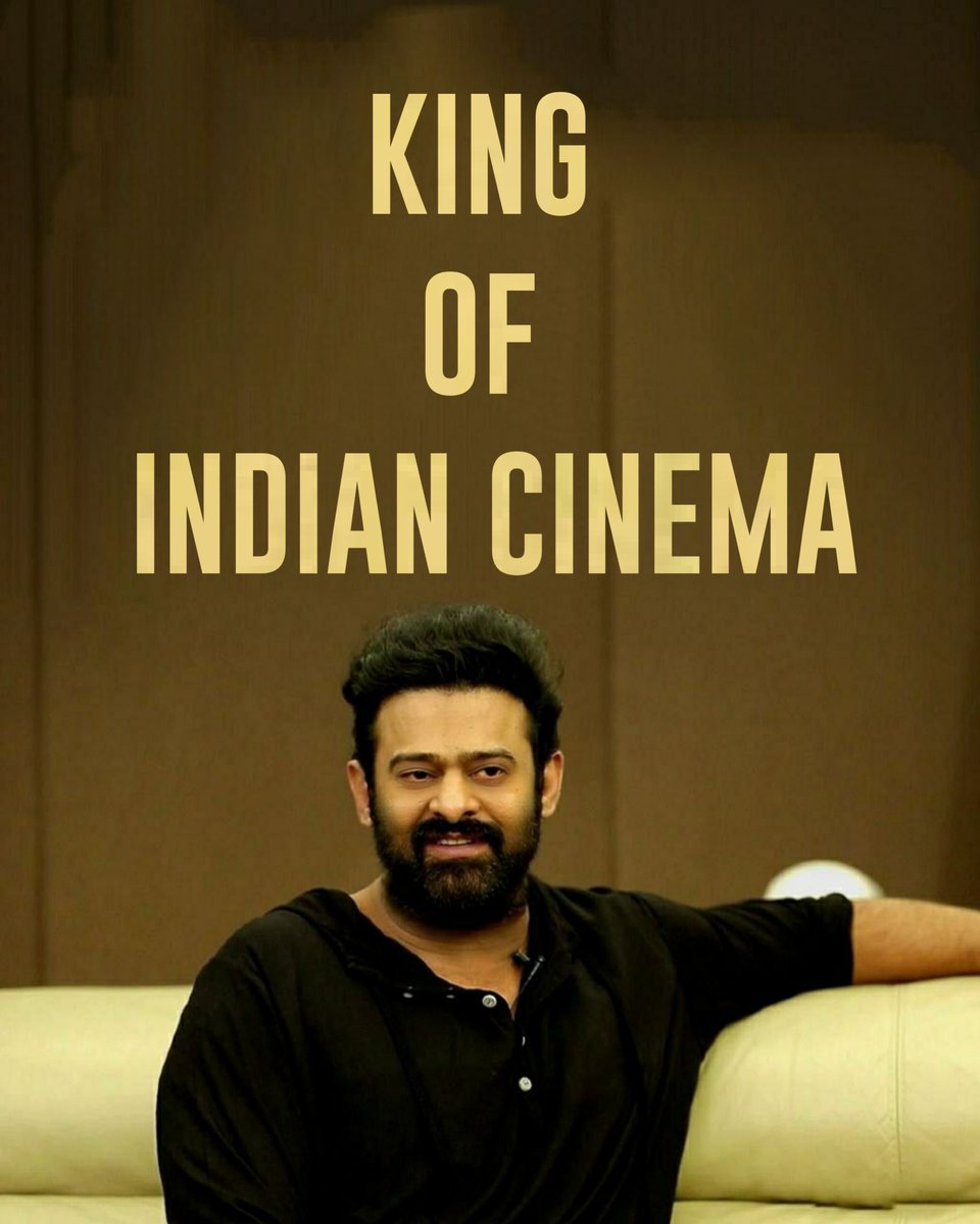 Sai__Sanath's tweet photo. #Prabhas 👑 https://t.co/3nMIBdf1c7