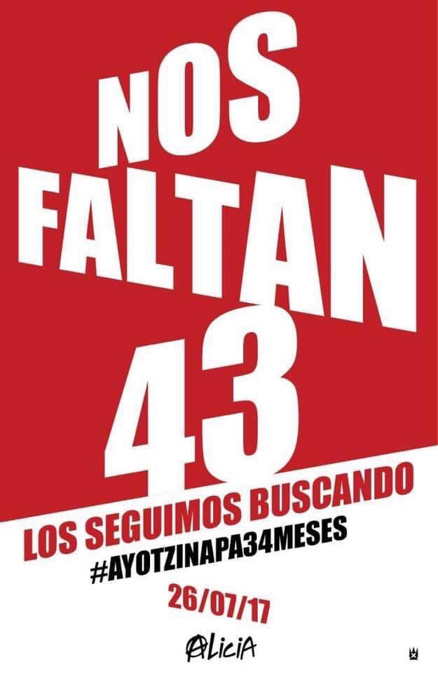 multiforoalicio's tweet photo. Soy el Multiforo Alicia un lugar pequeño pero con un corazón grande, donde caben muchos sueños y deseos.
Me pregunto, donde están
los 43 estudiantes de Ayotzinapan? https://t.co/A3CmUaLMBG