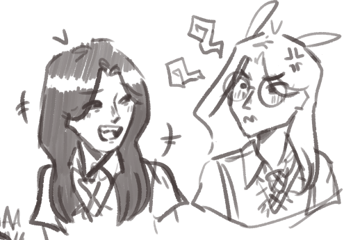 heejin the campus heartthrob ft. hyunjin who physically cannot take her seriously at all
#loonafanart 