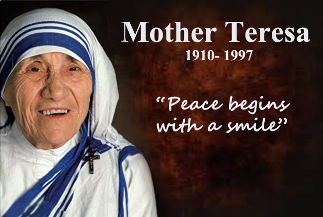 politics_battle's tweet photo. Humble tributes to Bharat Ratna & Nobel Laureate #MotherTeresa on her birth anniversary.
Her lifelong commitment to serve those who are unloved, continues to inspire us.
#MotherTeresa #FaceOfHumanity #BirthAnniversary #मदर_टेरेसा #मदर_टेरेसा_जी https://t.co/n2NZldZy0y