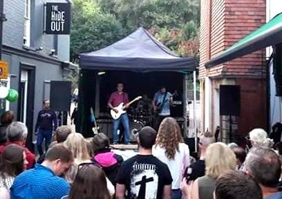 kharmaand's tweet photo. Kharmelians! 
Only a couple of days until we play the Castle Street Stage as part of @Local_and_Live 

We had ablast last time we played. 

8pm on Saturday. There are bands before and after. Let's fill the street! 

See you there?
#livemusic #twells https://t.co/IpzJRSqyWm