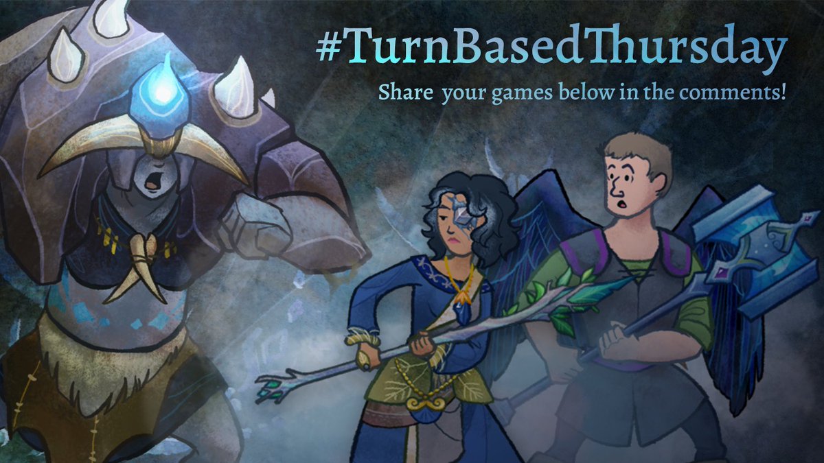 It's #TurnBasedThursday , and we're excited to host! 🔥

Devs:
⚔️ Comment below with your game!

🍃 Don't forget to add the hashtag and spread the word by tagging another #IndieGameDev !

Gamers:
Hit those ❤ buttons and retweet!

#indiedev #Indiegame