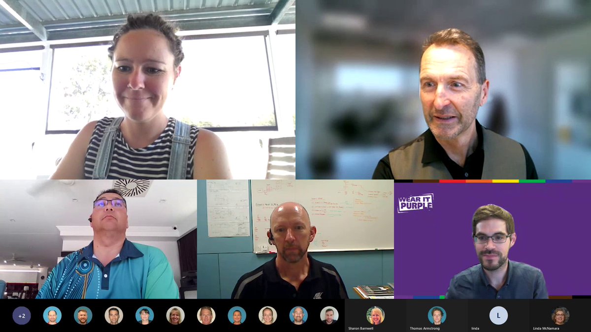 Great to ‘Start the conversation’ at AIMS' staff meeting for #WearItPurple day tomorrow – a chance to talk about important conversations around sexual orientation and gender identity. #LGBTIQ

Learn more and keep it going: wearitpurple.org