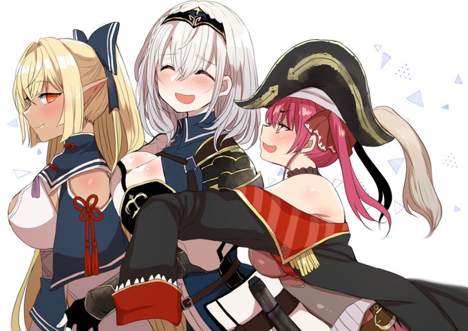 リクで描いたお姉さん組〜! 