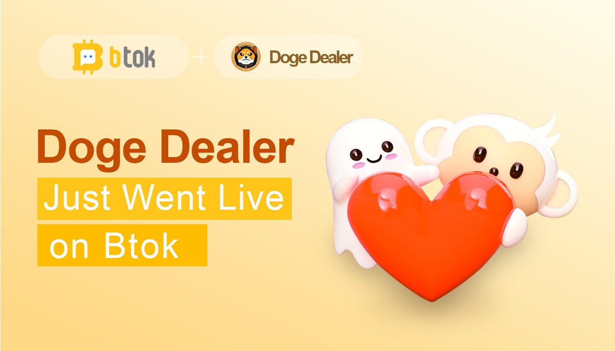 📢【Doge Dealer Just Went Live on Btok】
🔗Official Website: dogedealercoin.com
✅Deposit: 107BNB
⏰Conversation Page Banner: 25th August-1st September.
✅Audit Report: dessertswap.finance/audits/DogeDea… <a href="/DogeDealerCoin/">Doge Dealer | Bringing Referrals to the Blockchain</a> <a href="/DessertSwap/">Dessert Finance</a> #btok #DogeDealer