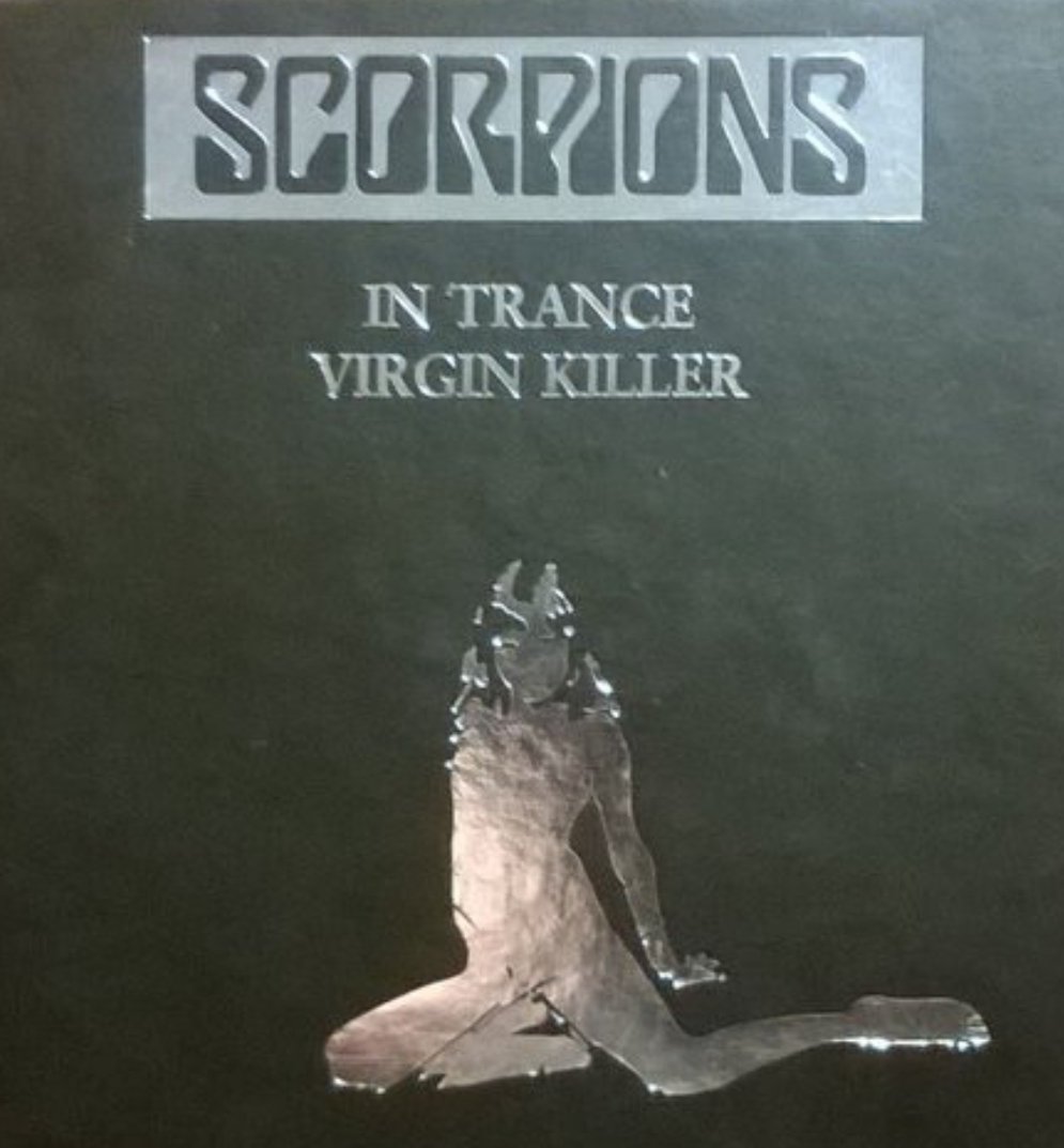 OlivierJorba's tweet photo. #nirvana On a des nouvelles de la fillette de 10 ans (qui doit en avoir 55 aujourdhui) qui posait pour la pochette du disque de #Scorpions Virgin Killer sorti le 9 octobre 1976 ?
#InTrance #Nevermind #Nevermindbaby #peuimporte https://t.co/4zWmPmQ9dk
