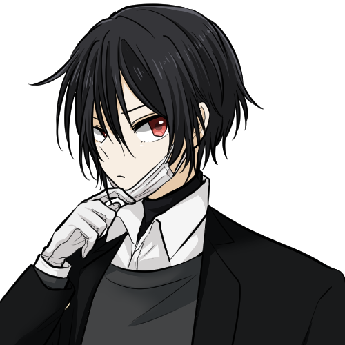 黒髪赤目のtwitterイラスト検索結果 古い順