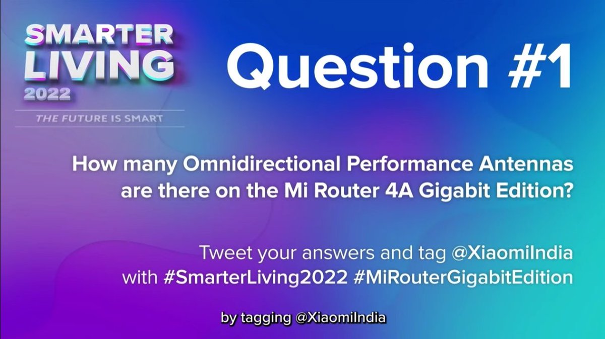 ghoat_vj's tweet image. #SmarterLiving2022
#MiRouterGigabitEdition
4 Antennas 👍👍😊😊