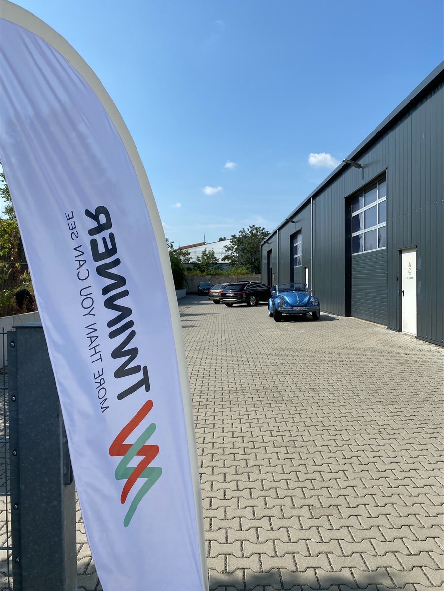 digitaltwinn's tweet photo. We launched our first Friends and Family day at our Twinner Space in Leipzig. We spent the day creating Digital Twinns of the cars of those who wanted to experience our technology first hand! Join our next F&amp;F day in September!
 
#digitaltwinn #twinner #morethanyoucansee #trust https://t.co/VDDVz4wJSZ