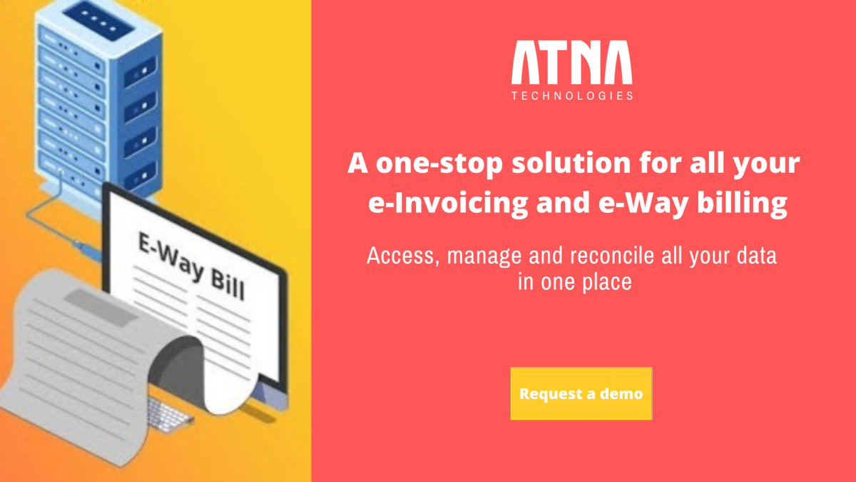With Atna E-invoicing software, you can save time and money while ensuring the highest level of compliance.

Request a FREE DEMO today: forms.office.com/r/1x2AbNfwzQ

#software #compliance #einvoicing #einvoice #ewaybill #reconciliations #financesoftware #einvoicingportal #accounting