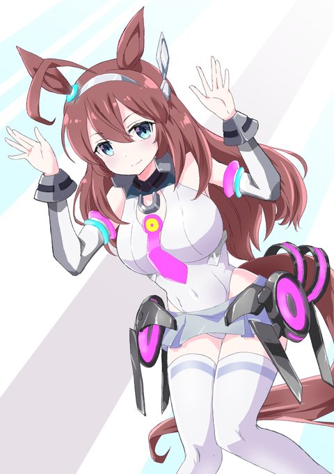 ミホノブルボンすきすきざむらいでござる 
#ハーフアニバーサリーだからお気に入りのウマ娘イラストを見てくれ 