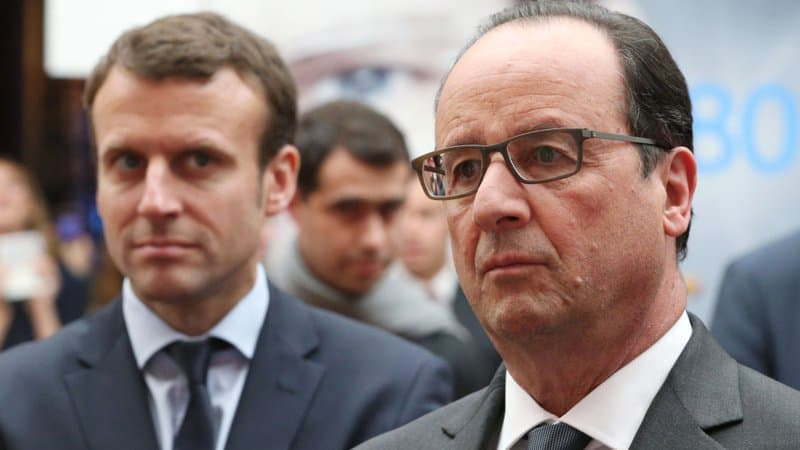 BFMTV's tweet photo. "Il ne croit en rien, il n'a aucune conviction": les mots cinglants de Hollande à l'égard de Macron https://t.co/xGbgHKYAt2 https://t.co/nDlCuMbLcs