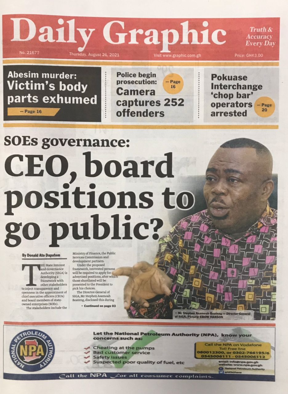 Newspaper Headlines Thursday August 26th 21 Sweet Rhythms Online