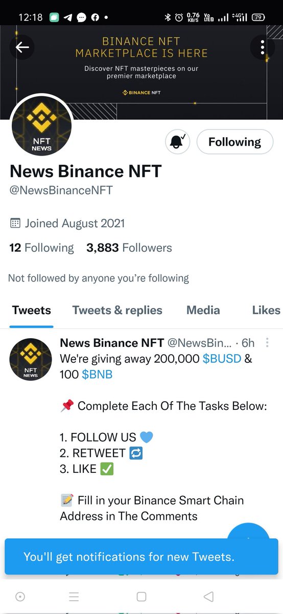 Newsyfi1's tweet photo. @NewsBinanceNFT One of the best project
@arnab441 
@arnab0815 
@Apu1309 
Trust wallet address
0xBb54A418d42054Faa1845641Db61E69648B02ccA https://t.co/PmGKTvHjw2