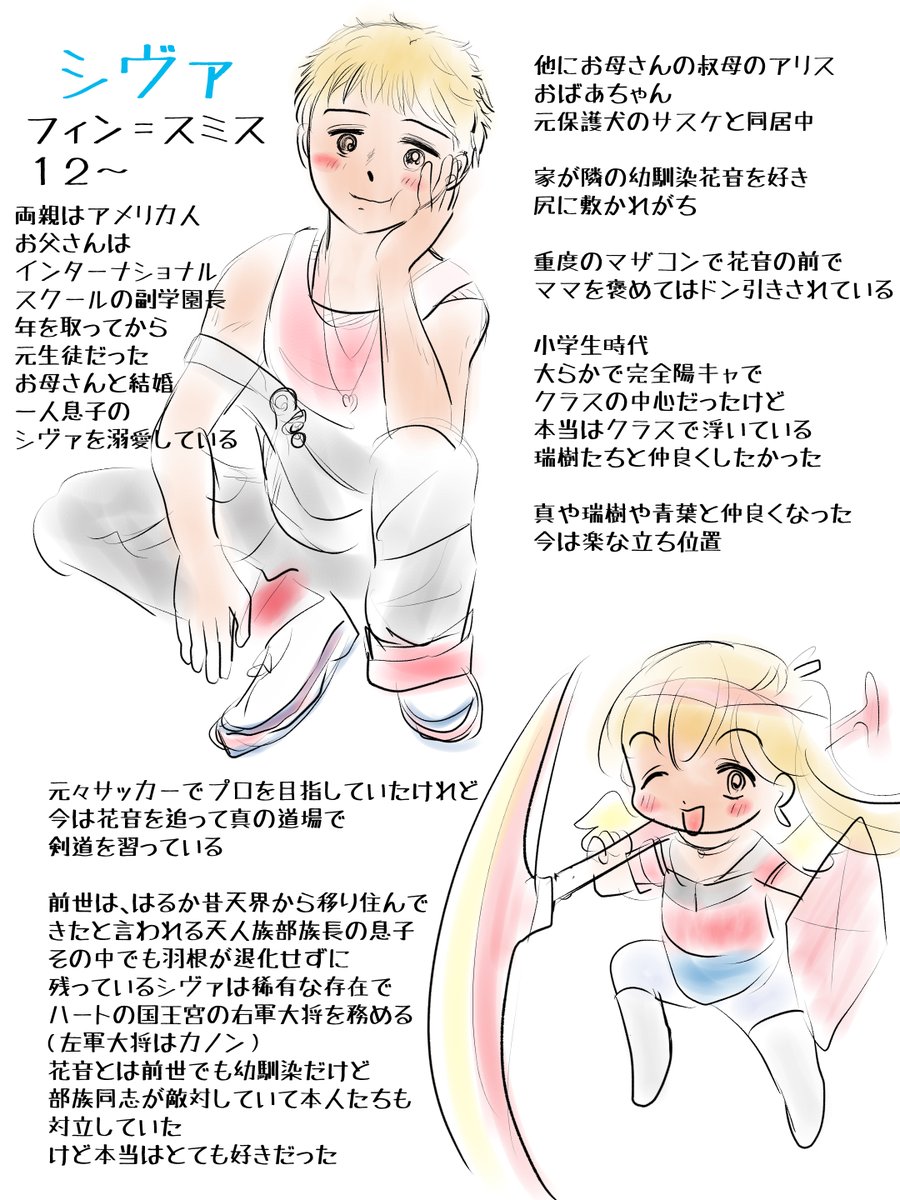 昨日描いた絵です( ゜Д゜)
恋の魔法とおまじない687-8ラフ、おまじない679-4ペン入れ、イラストACさん素材ちびモブ会社員、旧誕生花2月16日蕗の薹背景切り取り 