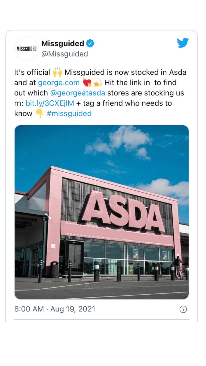 thrifty_saint's tweet image. Hey @asda @Georgeatasda - you hit the press with a sustainable fashion message by stocking a small selection of secondhand clothes (April ‘21), &amp;amp; then stock @Missguided in 100 stores 4 months later?
I smell #greenwashing with that preloved campaign. Disappointing 🙄