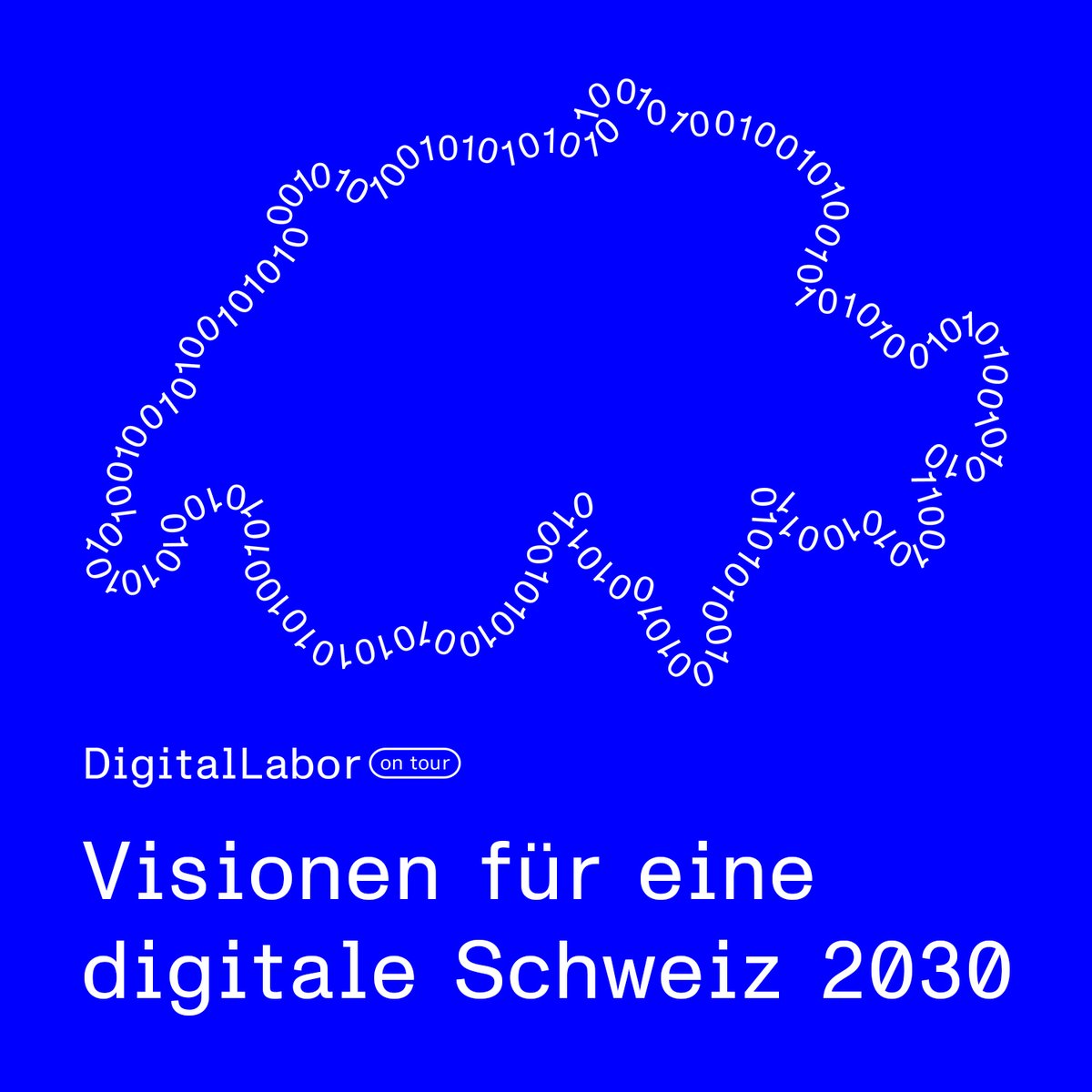 Das #DigitalLabor ist am Ende seiner Tour de Suisse. Ein Jahr lang sind wir durch die Schweiz gezogen und haben  gefragt: wie soll eine wünschenswerte #digitale #Zukunft der Schweiz 2030 aussehen? Sechs Thesen und unsere Zukunftsvision unter: digital-labor.ch/schweiz2030