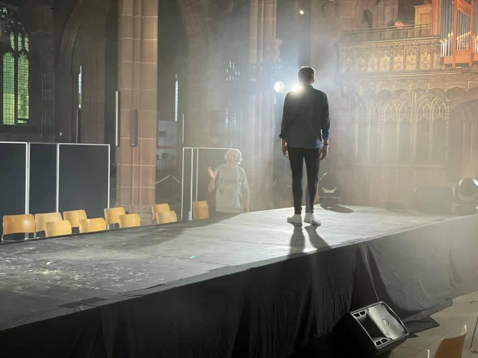 Absolutely over the moon to be opening tonight with Alicia: The New Musical! So excited!!! <a href="/ManCathedral/">Manchester Cathedral</a>