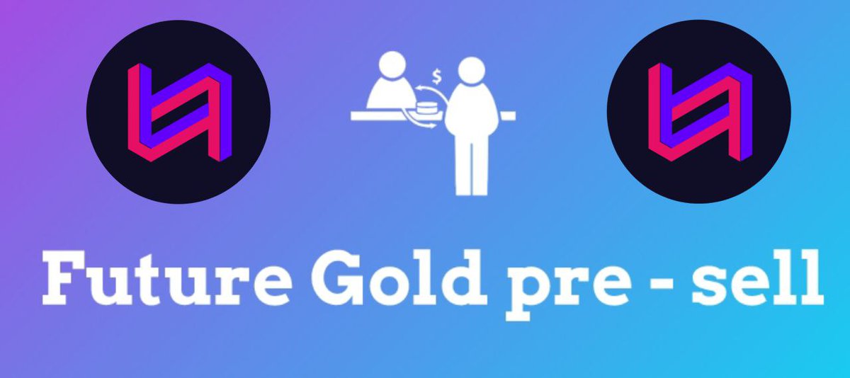 Future Gold Pre - sell is live ✅ 

 » FGD pre - sell price 50000 = 1 BNB 
 » FGD Listing Price 50000 = 10 Bnb

🔷 minimum buy 0.01 bnb 
🔷 maximum buy 30 bnb

✅ More details : t.me/Future_Gold/22