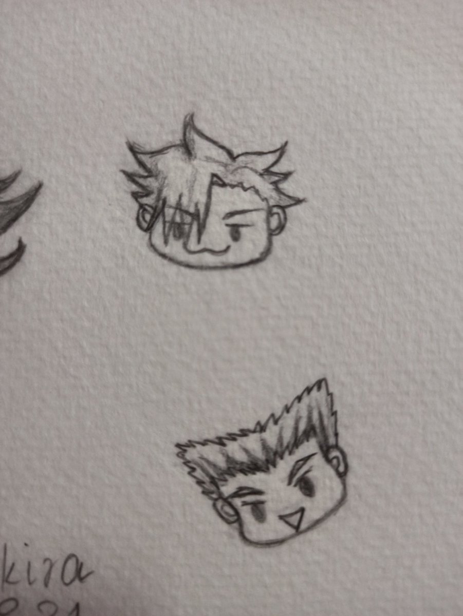Tendou Satori,  Bokuto and Kuro in chibi form °^°