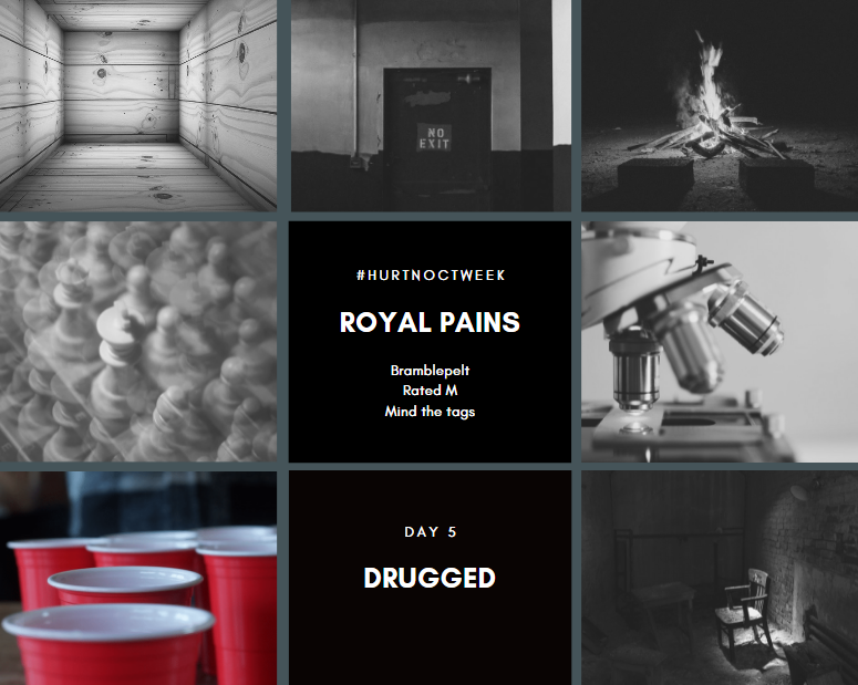 Day 5 of #HurtNoctWeek2021 is 'drugged'!

Though Noct has a bad time, nobody takes advantage of him. Just want to make that clear, it's not that kind of 'drugged'.