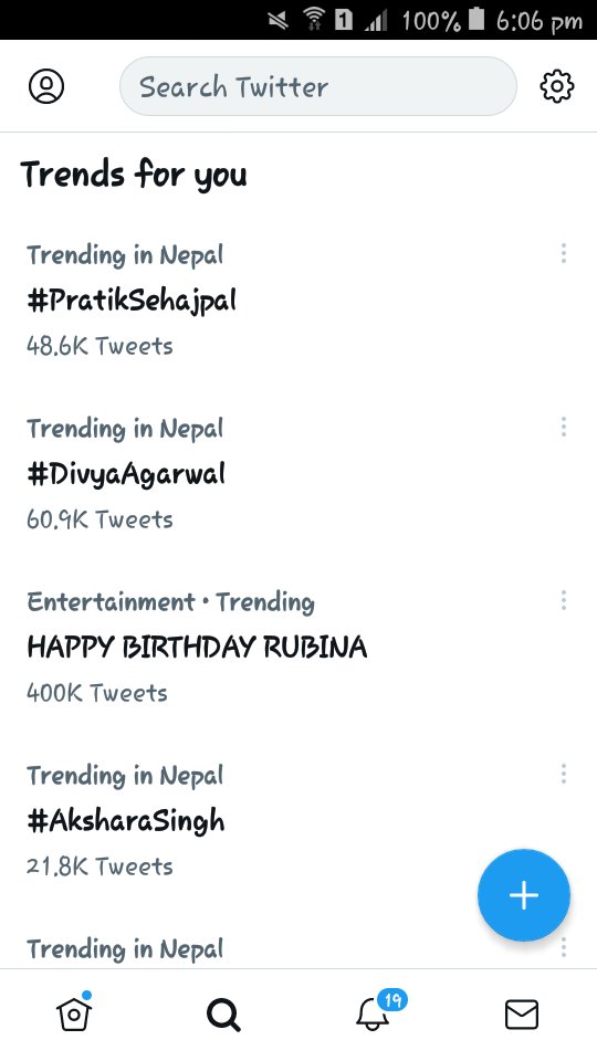 Rubina dilaik also trending in Nepal    HAPPY BIRTHDAY RUBINA 