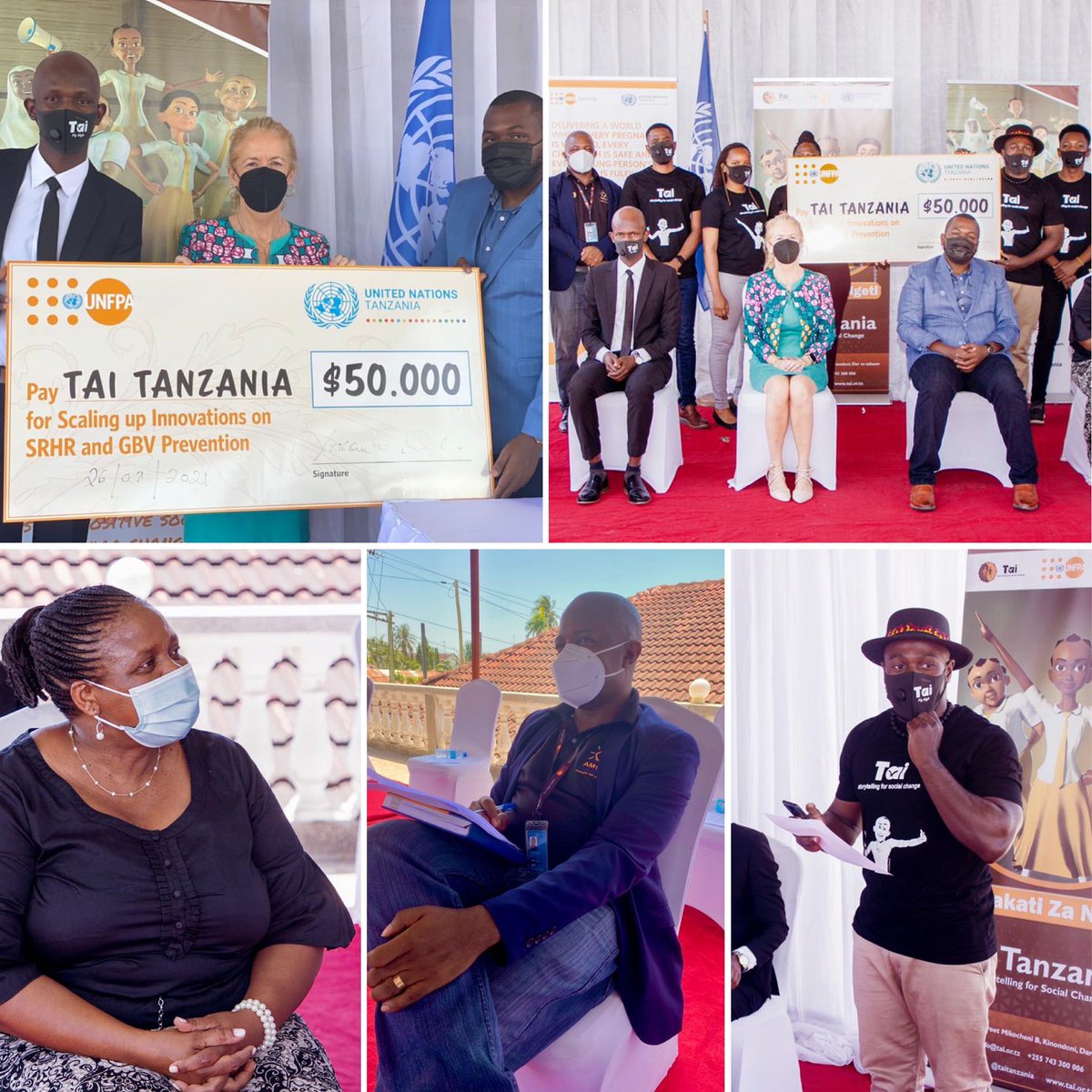 Super energized after visiting @taitanzania today to celebrate the innovation grant under the <a href="/unfpa/">UNFPA</a> #Accelerator project scale-up. 

So proud of our partnership with @taitanzania since 2017 &amp; humbled to see how far they have come driven by their leadership, passion &amp; commitment