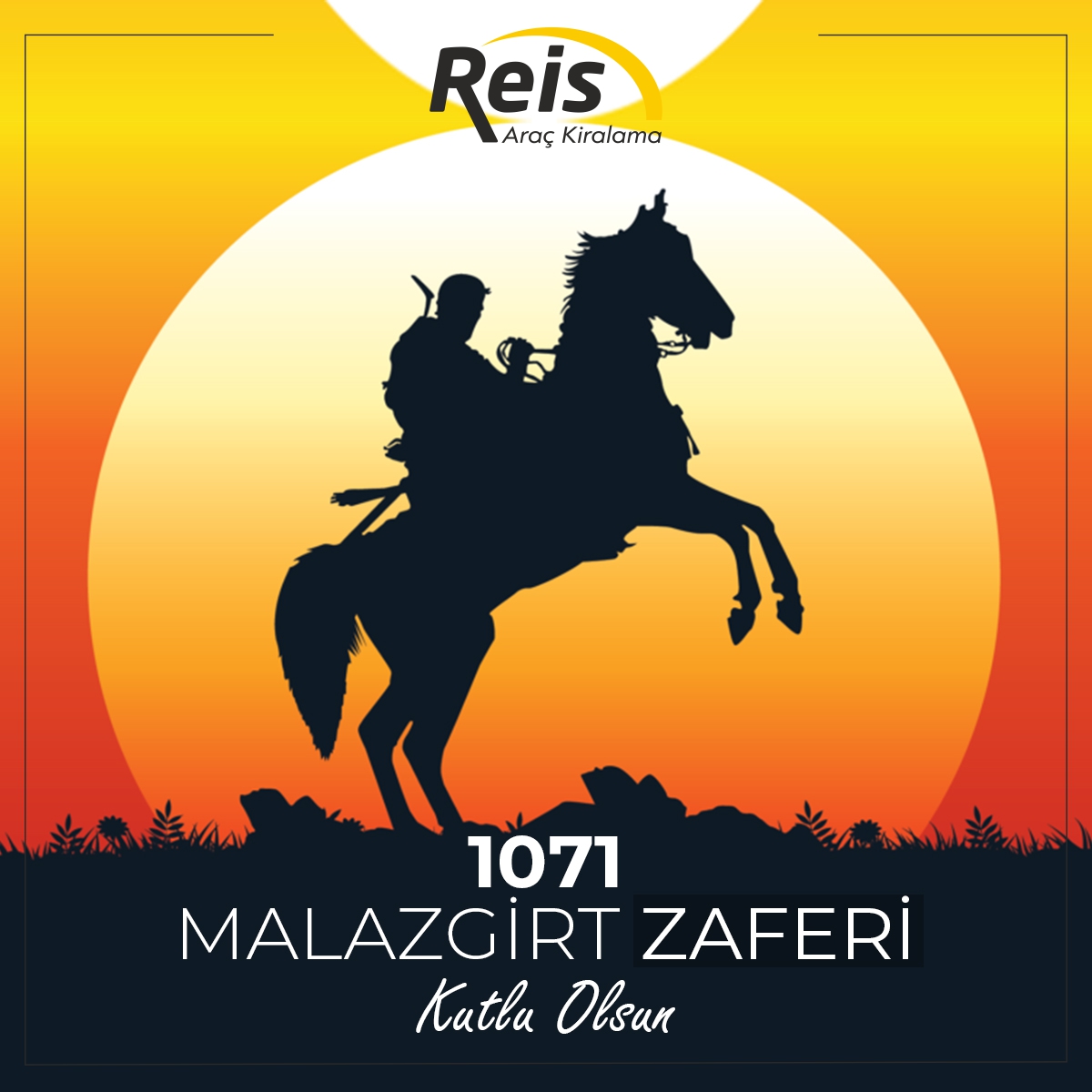 26 Ağustos 1071 #Malazgirt Zaferi'nde Anadolu topraklarını büyük bir zaferle bizlere vatan kılan Sultan Alparslan’ı ve aziz şehitlerimizi rahmet ve hürmetle anıyoruz.
#Malazgirt1071