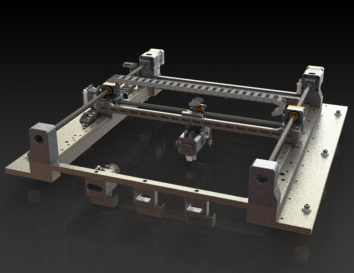 CADENAS_COM's tweet image. First of 5 #EngineeringNewcomer 2021 projects uploaded to #PARTcloud: High temperature #3Dprinter HTPx3 by a student of Technikerschule München. It can print common &amp;amp; #PEEK quality filaments with ease. 
Demo Video: bit.ly/38g01cK
Discover more: bit.ly/3m7hT1u