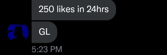 asghhar's tweet image. 250 in 24 hours @IK_FNN