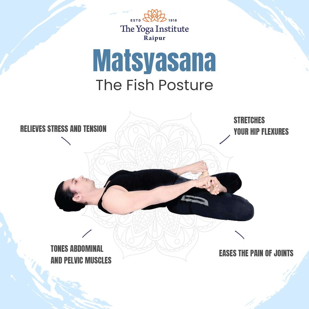 SANSKRUTI YOGA & MEDITATION: Matsyasana (Fish Pose)