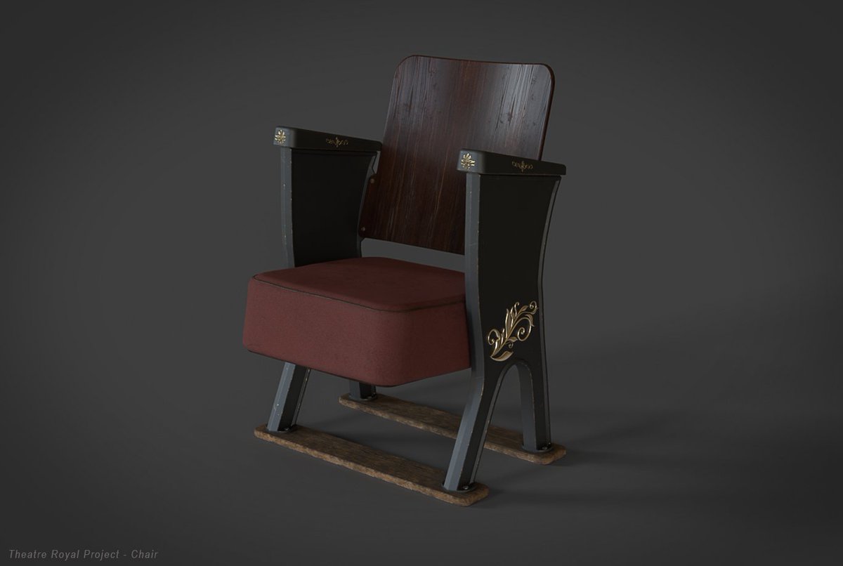 BethKelly98_'s tweet photo. Yesterday marked my final day as a @GamesCourse  MA student! Here's the final cinematic and a few showcase sheets of props I made for the ✨Theatre Royal Project✨that I worked on  alongside @lukas_kyc and @_nkhART_ 

https://t.co/p1DhEsyHto 

#gamedev #3dart #environmentart https://t.co/e849gv8CAf