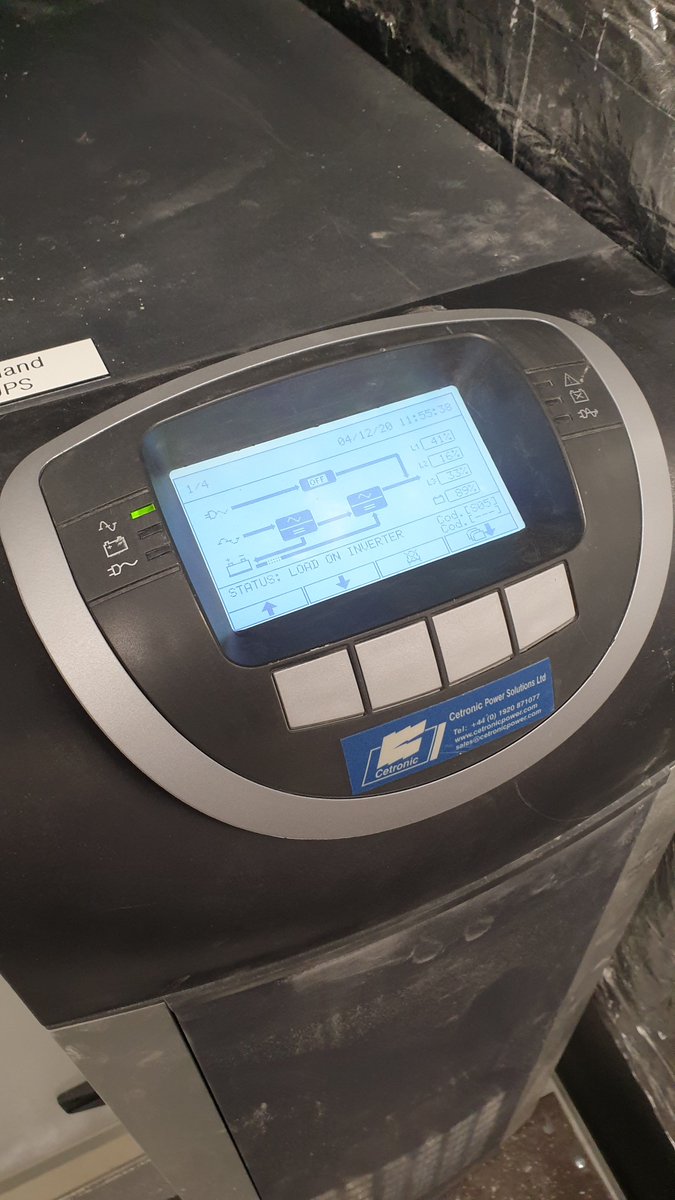 Cetronic_Power's tweet photo. Our UPS's get installed in the tightest and dirtiest of places. A real nightmare to maintain. #UPS #upssystems #batterystorage https://t.co/smMUlOOdNS