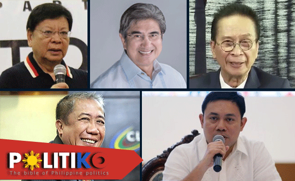 PolitikoWatch's tweet image. First 5! Gringo, Sal, Tugade, Villar, Marcoleta are PDP-Laban's Senate bets
youtube.com/watch?v=KSTM4y…
@RTVMalacanang 
@gringo_honasan 
@DOTrPH
#arthurtugade
#rodantemarcoleta
@PDPLABAN 
@DPWHph
#markvillar