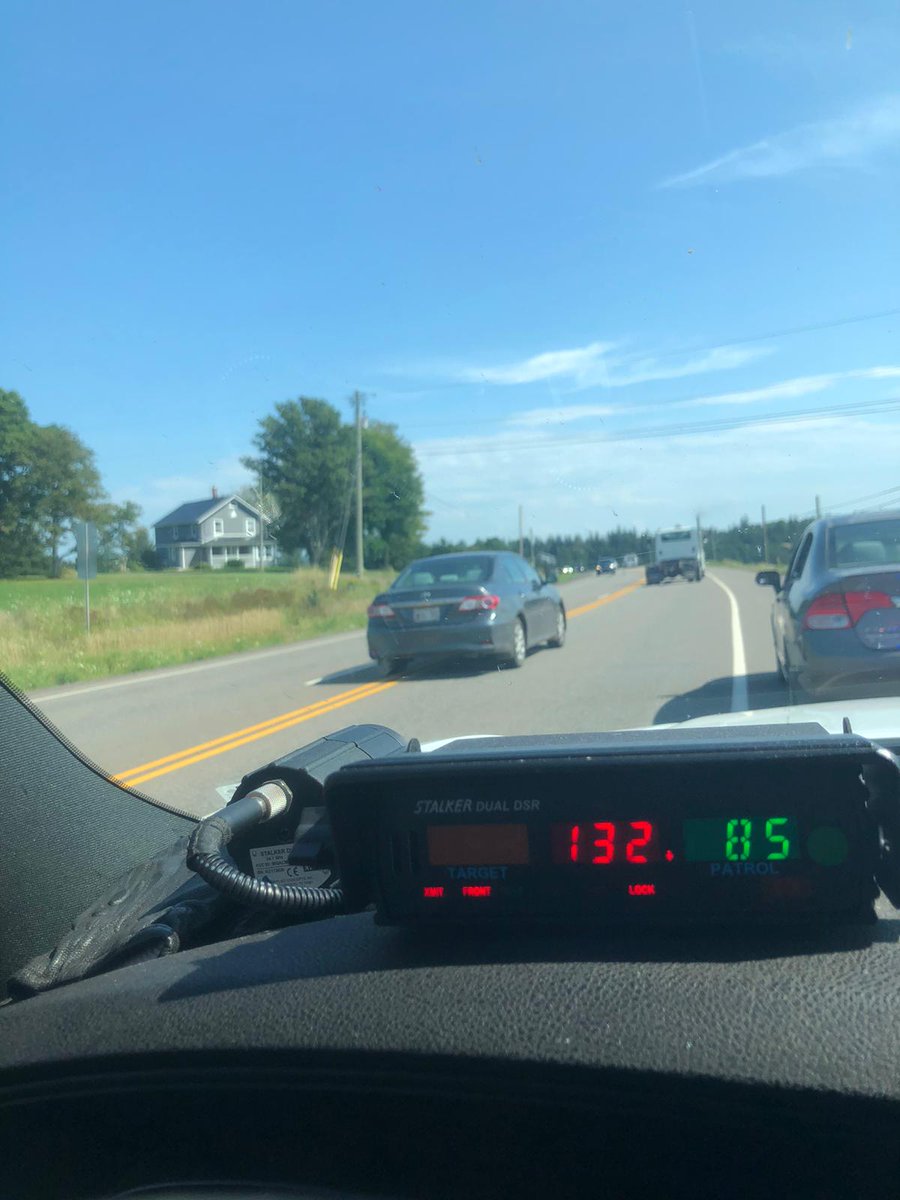 Today will be a hot one, but trying to get to your air-conditioned home after a hot day at work is not an excuse to speed. Don’t put yourself and those around you at risk. Cst. Parsons #SlowDownPEI #RCMPPEITraffic #DriveSafePEI