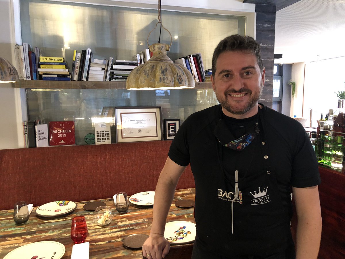 juliaplozano's tweet photo. Esta semana escribo sobre @backtapasrest (Marbella) 
Alta cocina con mucha chispa a precios asequibles. Cuando el restaurante cumple 5 años,  #davidolivas y #fabialvillar están en su mejor momento. Un imprescindible en #marbella https://t.co/zpAe1eRSiu vía @GASTROactitud https://t.co/d5Y1plmRdw